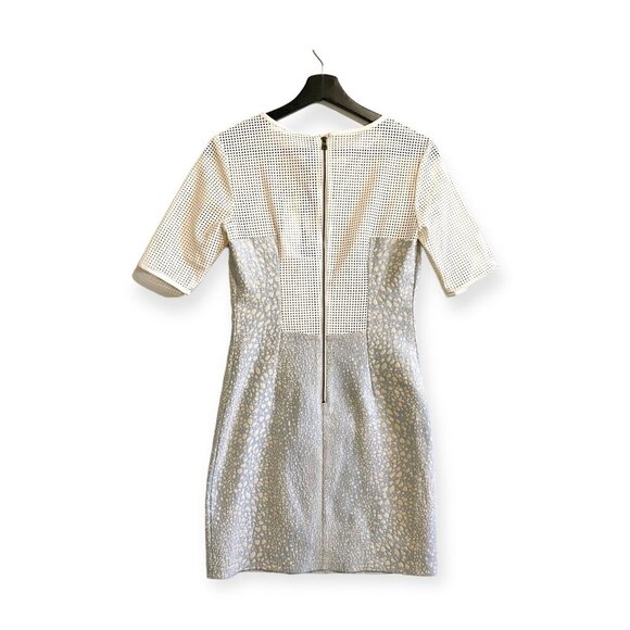 Sachin + Babi Eternity Shift dress in brocade and laser cut panels, size 0, NWT - Picture 3 of 13